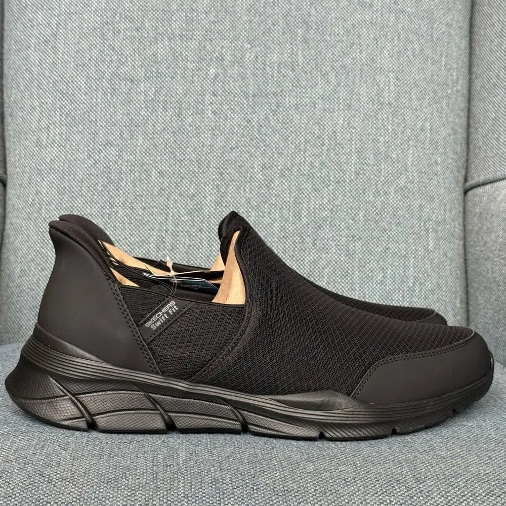 Men's Skechers Equalizer Hands Free Swift Fit Slip-On Sneakers shoes men’s 12
